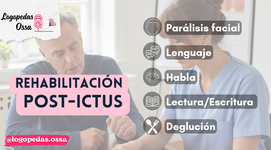 Trabajo logopédico con adultos: rehabilitación post-ictus.